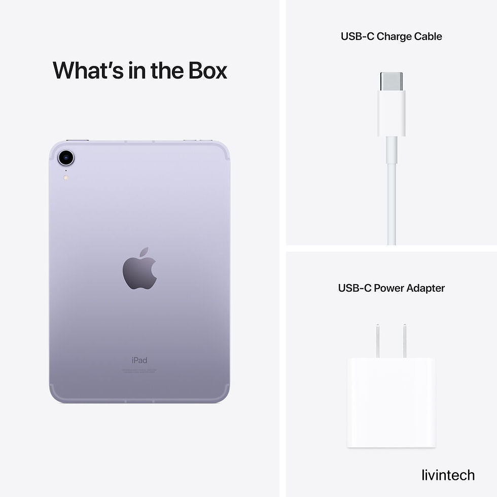Thumbnail: Apple 8.3" iPad mini (6th Gen,  Wi-Fi Only, Gray)
