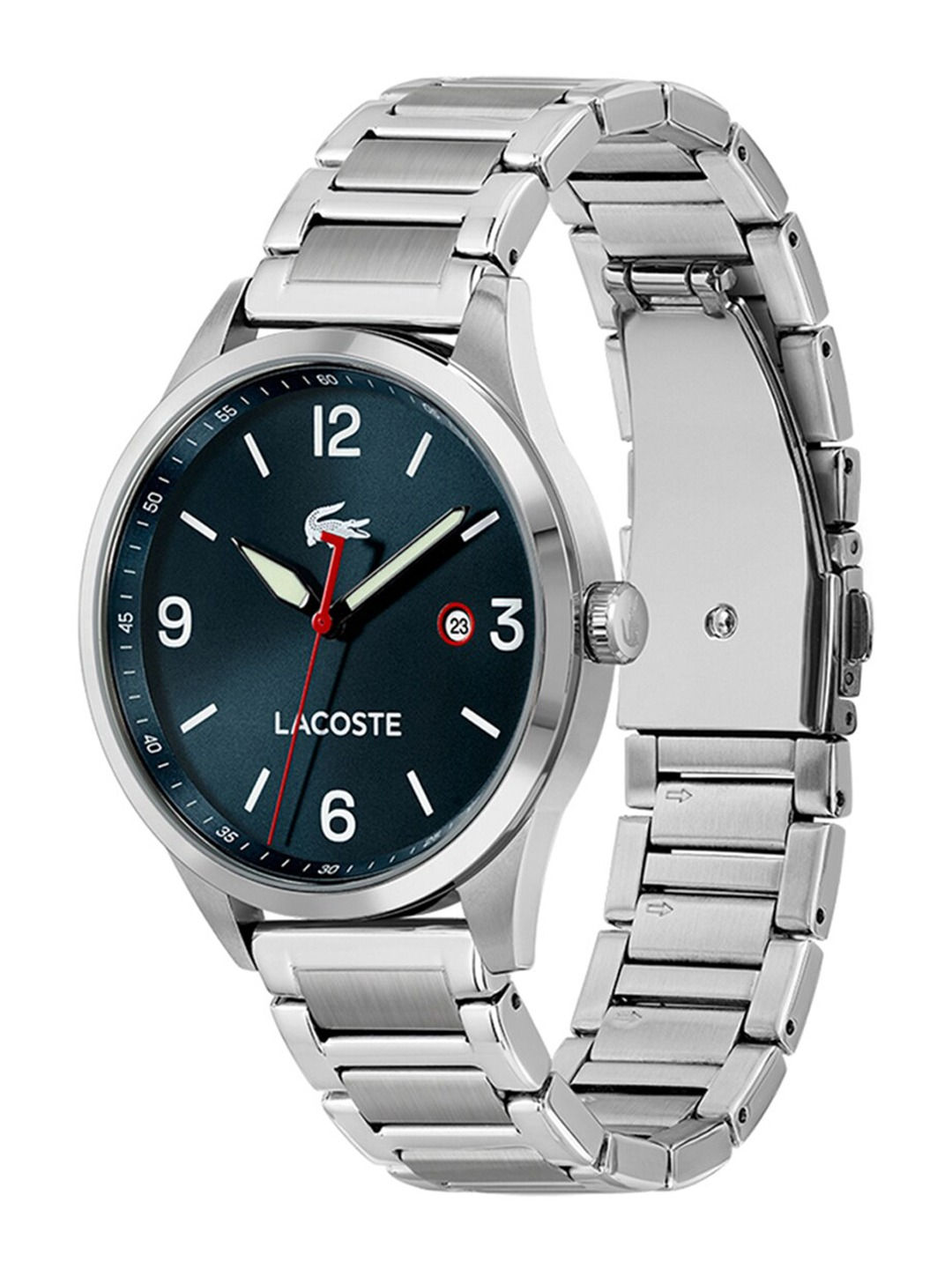 Lacoste Men Navy Blue Traveler Analogue Watch 2011108