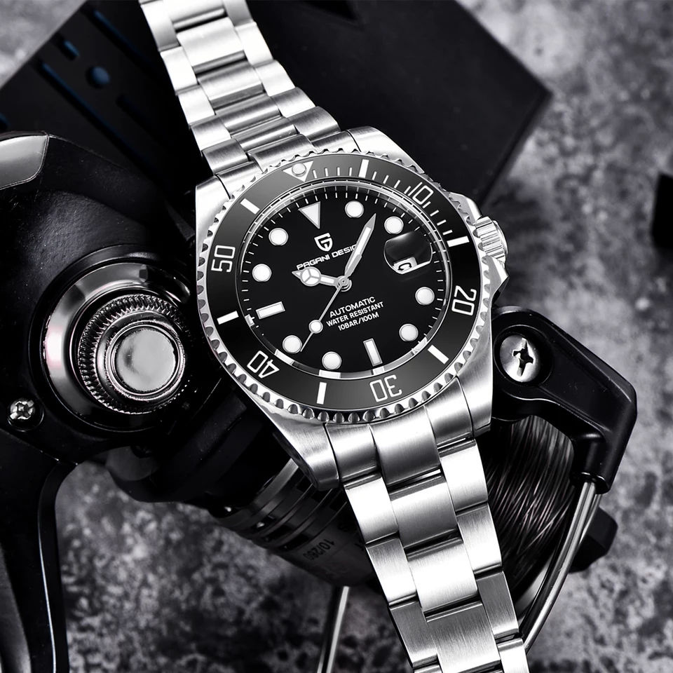 Thumbnail: PAGANI DESIG Men Watches Sapphire 100Waterproof  Japanese