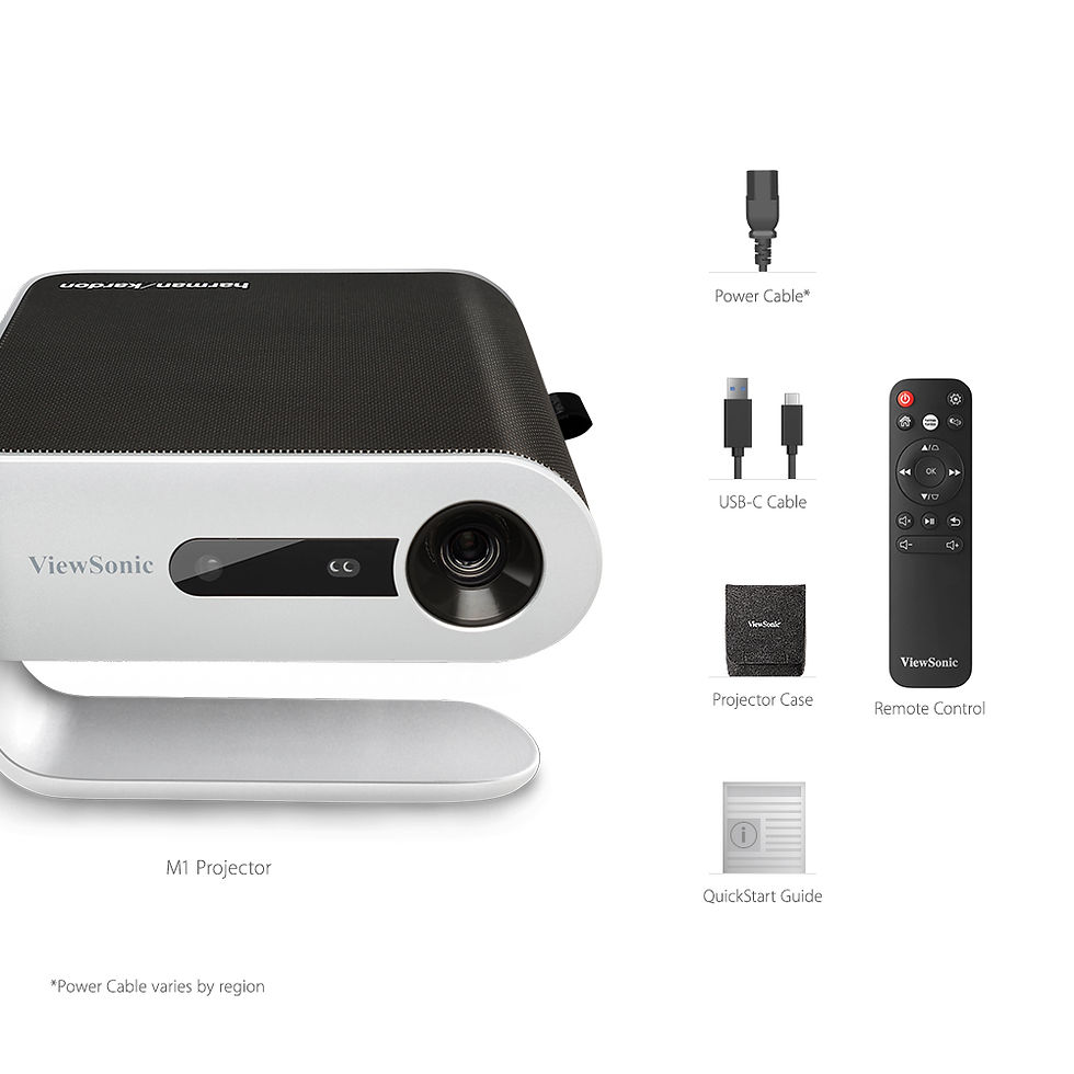Thumbnail: ViewSonic M1 - DLP projector