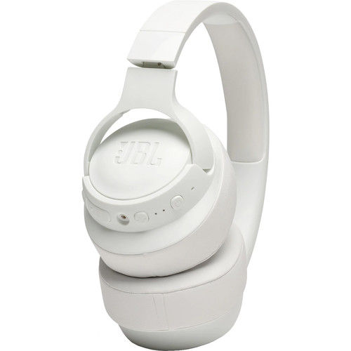 Thumbnail: JBL TUNE 750BTNC Noise-Canceling Wireless Over-Ear Headphones (White)