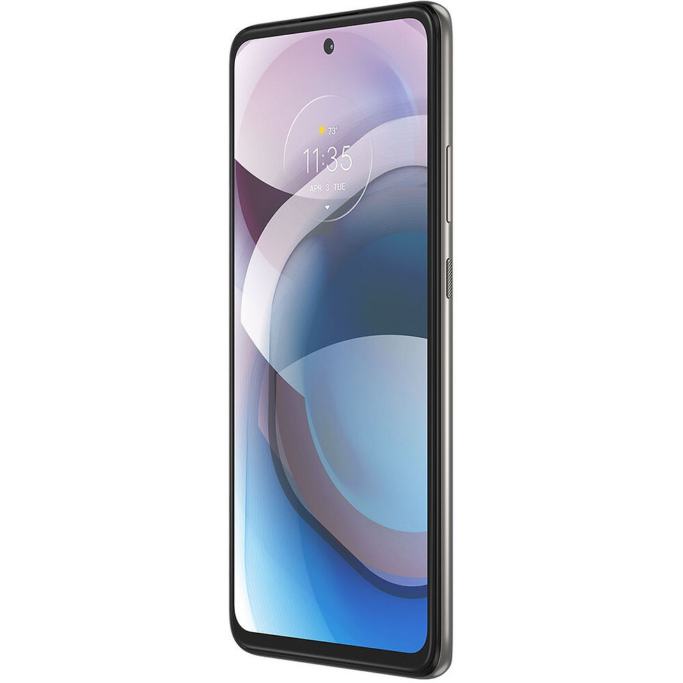 Thumbnail: Moto one 5G ace 128GB Smartphone ( Hazy Silver)