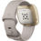 Thumbnail: Fitbit Sense GPS Smartwatch (Lunar White /  Soft Gold Stainless Steel)