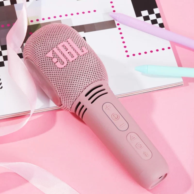 Thumbnail: JBL KMC 300 Professional Karaoke Microphone Wireless Speaker Portable Bluetooth