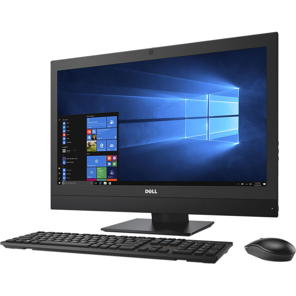 Thumbnail: Dell 23.8" OptiPlex 7450 Multi-Touch All-in-One Desktop Computer