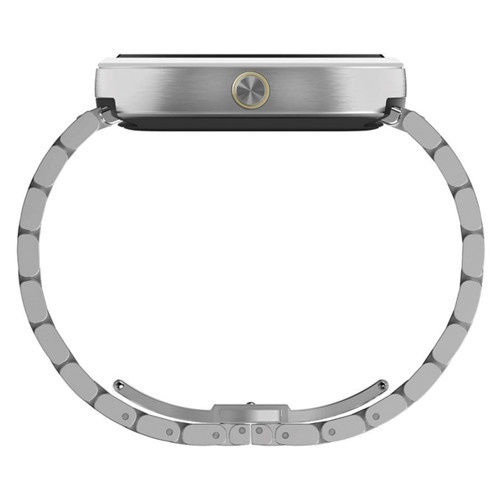 Thumbnail: Moto 360 Smartwatch (Light Finish, Light Stainless Steel Band, Regular Fit)