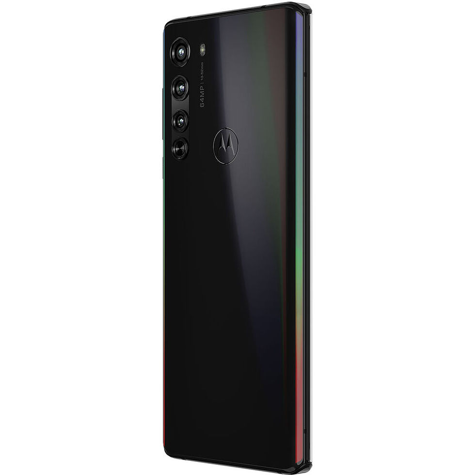 Thumbnail: Moto Edge 5G 256GB Smartphone (Unlocked, Solar Black)