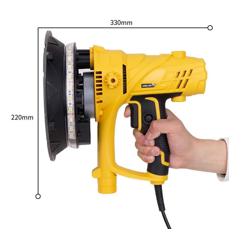 Thumbnail: DELI Wall Polishing Machine 220V 850W Self-priming Dust-free High-Power Grinding