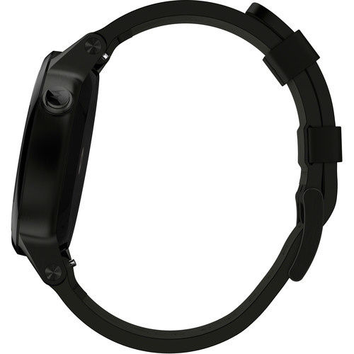 Thumbnail: Moto 2nd Gen Moto 360 42mm Men's Smartwatch (Black, Black Leather Band)