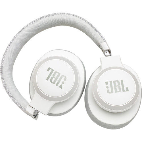 Thumbnail: JBL LIVE 650BTNC Wireless Over-Ear Noise-Canceling Headphones (White)