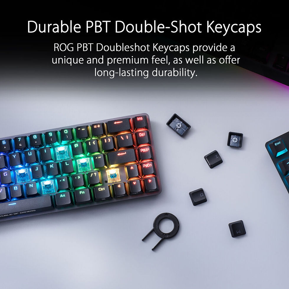 Thumbnail: ASUS ROG Falchion Wireless 65% Mechanical Gaming Keyboard
