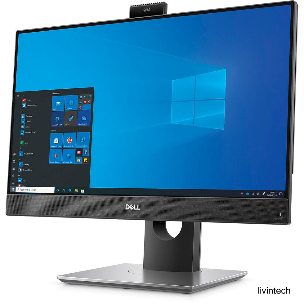 Thumbnail: Dell 23.8" OptiPlex 5490 All-in-One 8GB/256GB Desktop Computer
