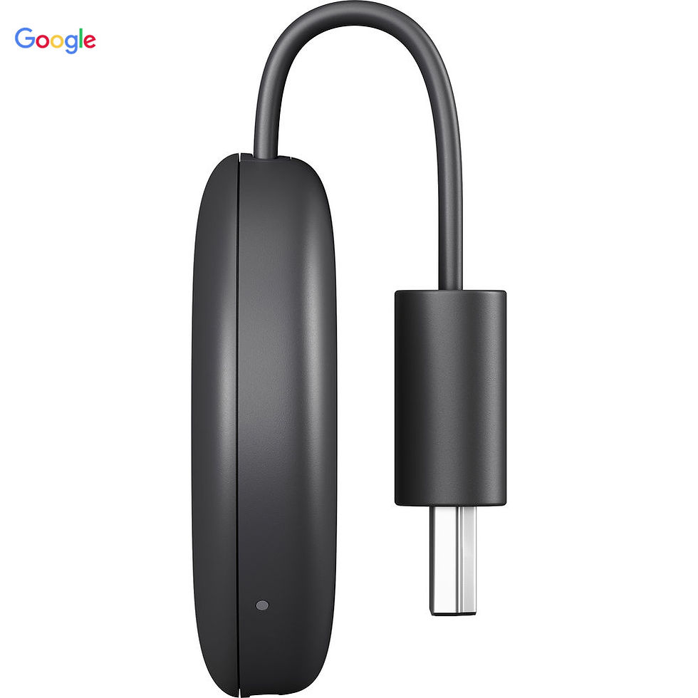 Thumbnail: Google Chromecast (Charcoal, 3rd Generation)