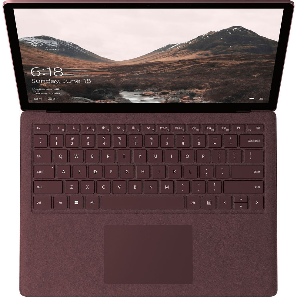 Thumbnail: Microsoft 13.5 Surface Laptop (Burgundy)