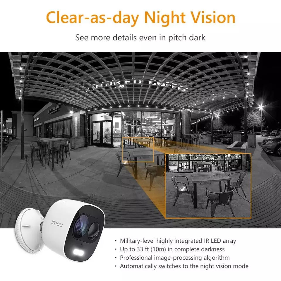 Thumbnail: Dahua imou LOOC 1080P IP65 Waterproof IP Camera Wifi Camera