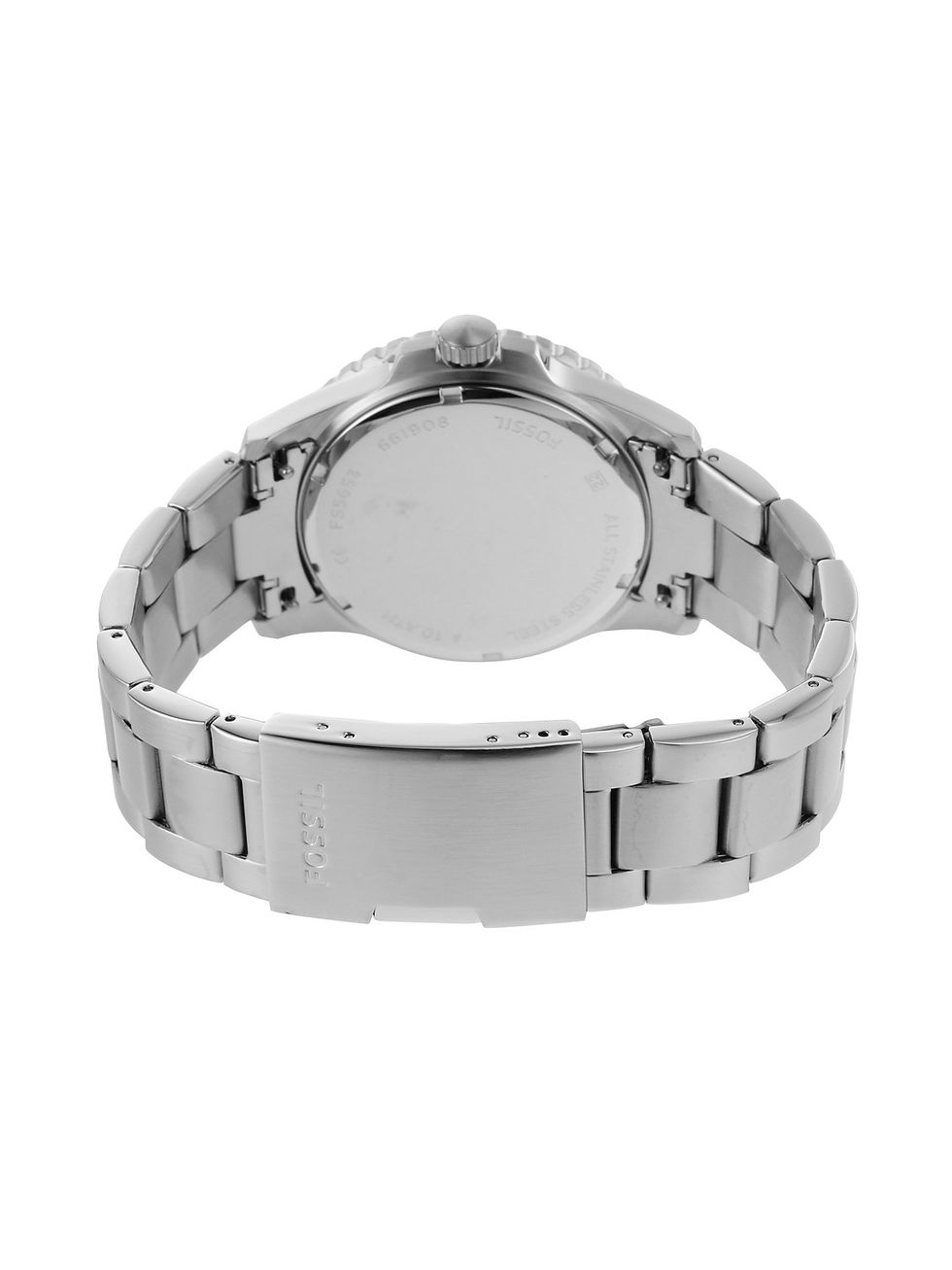 Thumbnail: Fossil Men Silver-Toned Analogue Watch FS5652