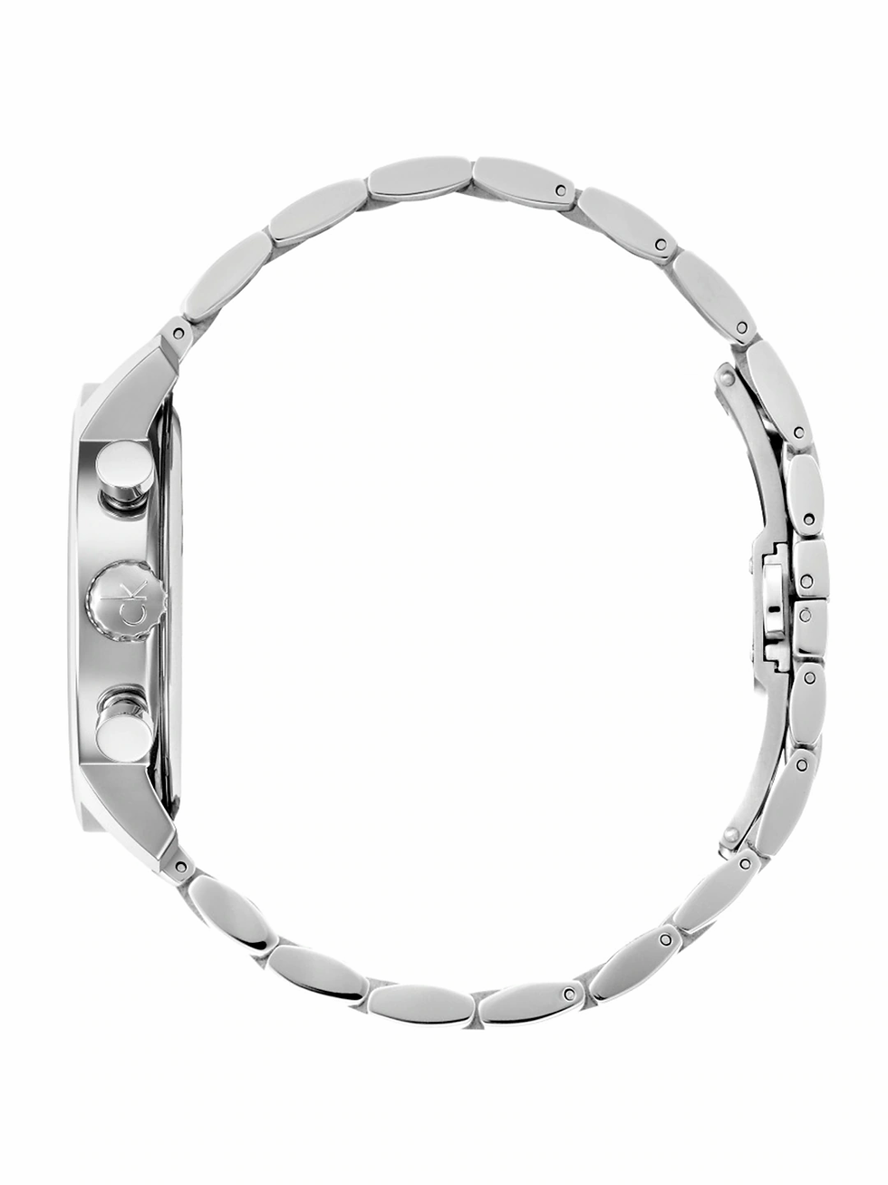 Thumbnail: Calvin Klein City Men Blue & Silver-Toned Analogue Swiss Made Watch K2G2714N