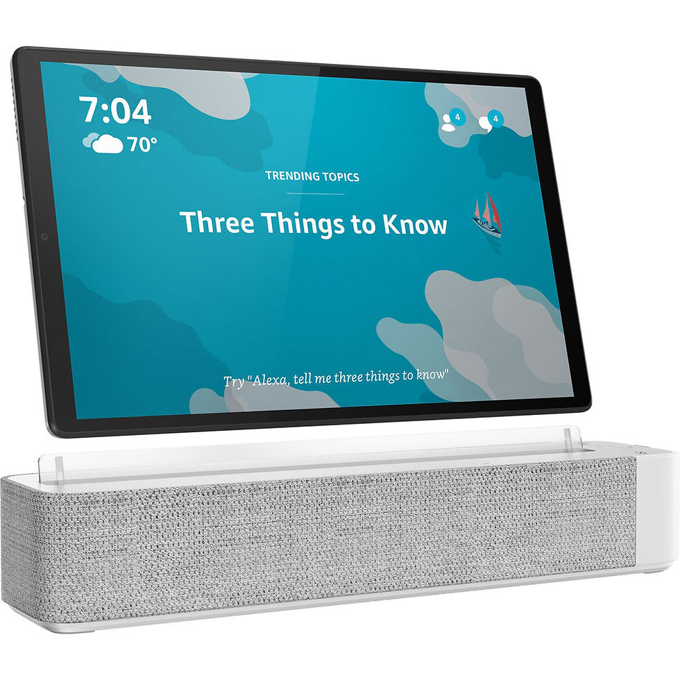 Thumbnail: Lenovo 10.3" Smart Tab M10 FHD Plus with Alexa Smart Dock