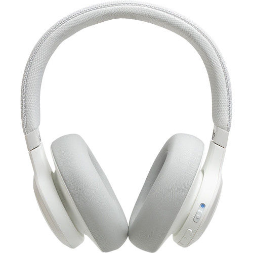Thumbnail: JBL LIVE 650BTNC Wireless Over-Ear Noise-Canceling Headphones (White)