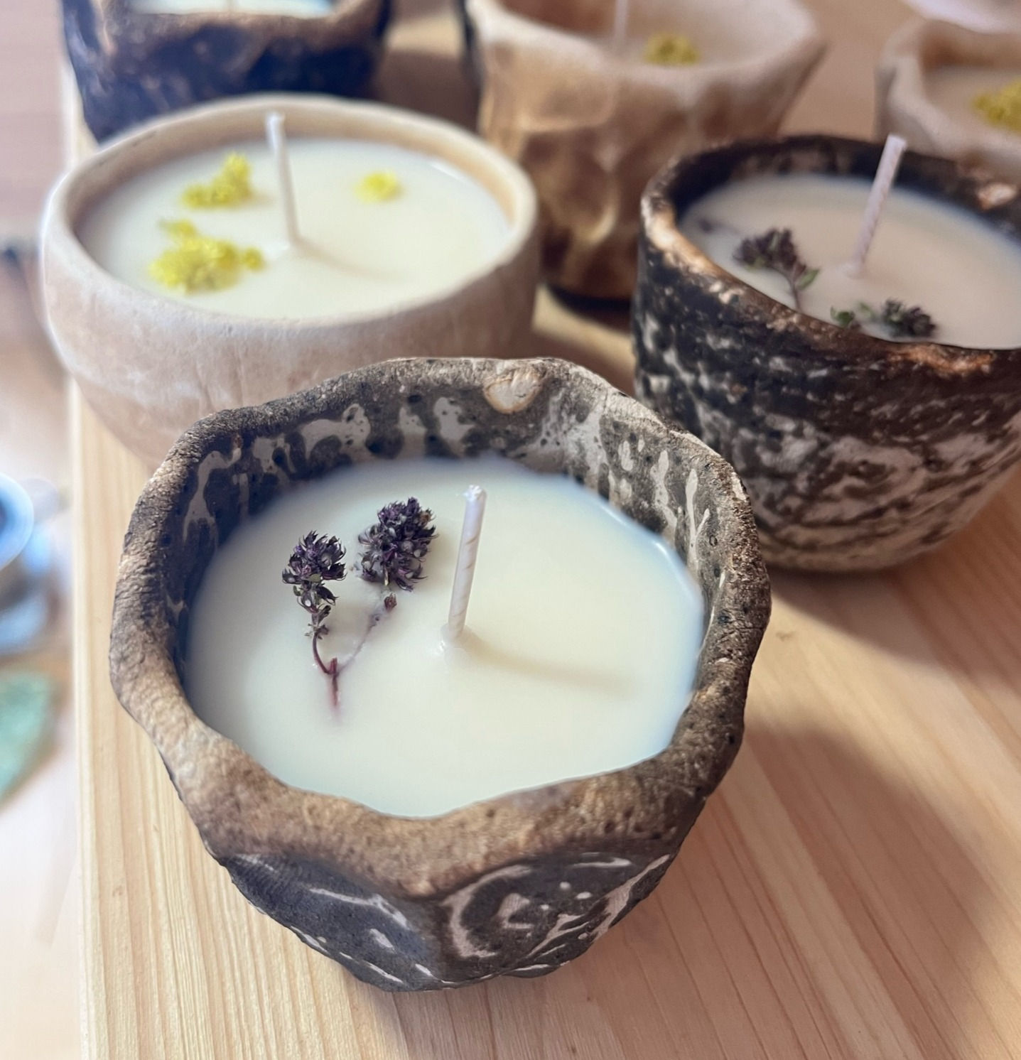 Ekologiško sojų vaško žvakės