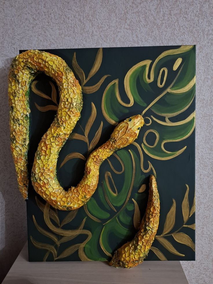 3D Snake Painting