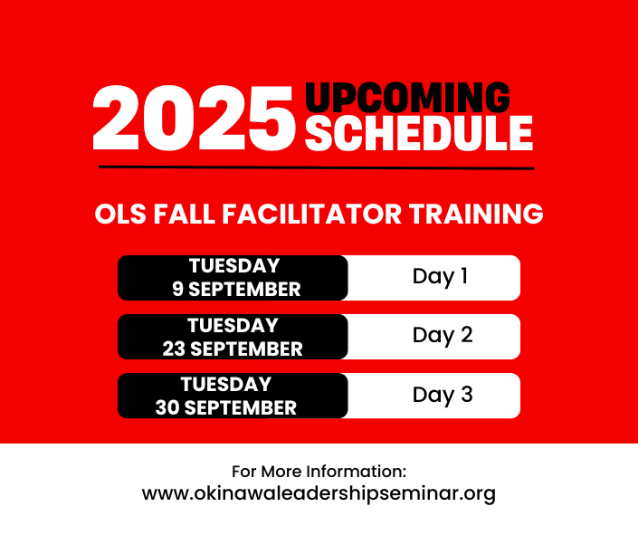 Facilitator Training: OLS Fall - at 11 AM to 12:30 PM JST