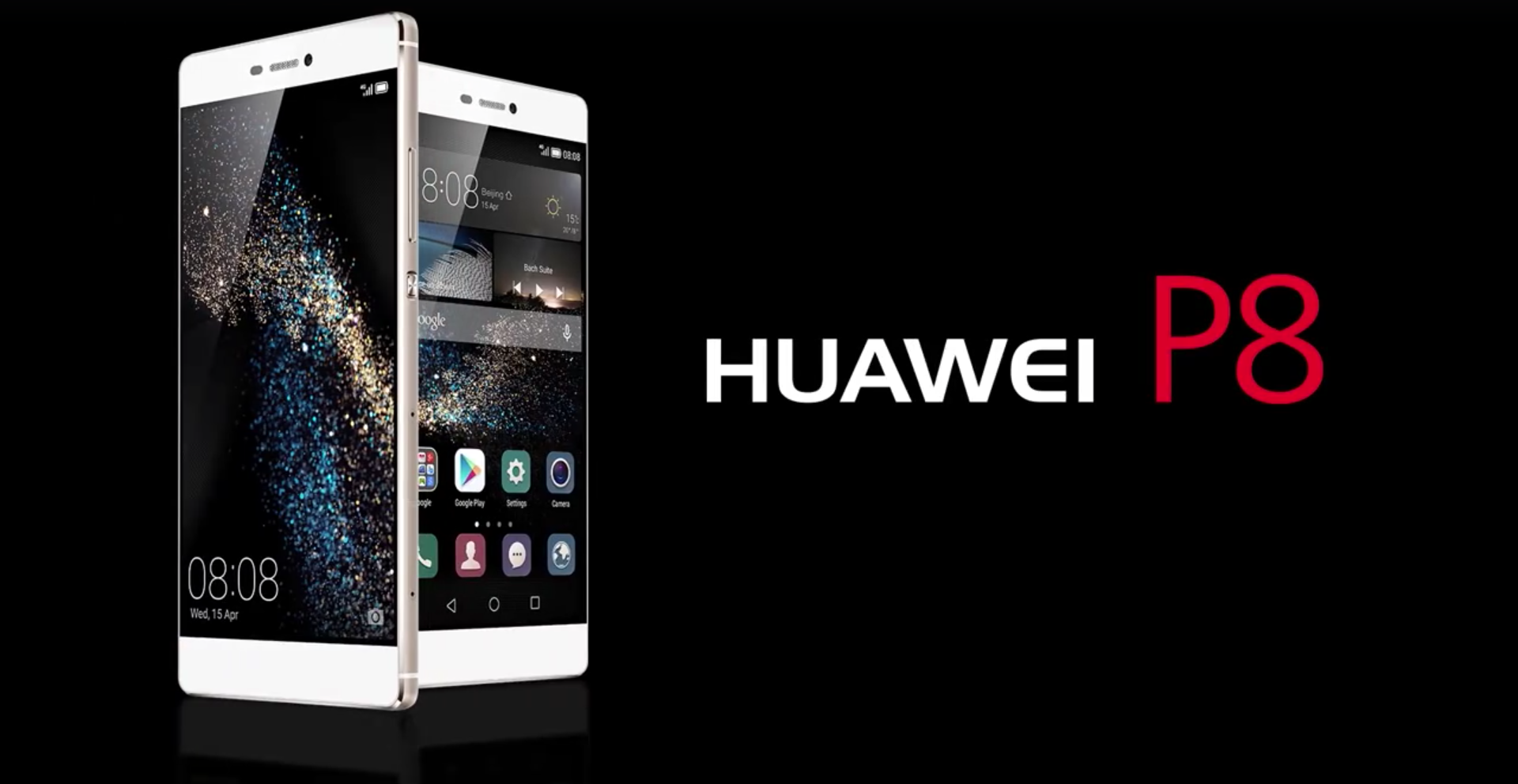 HUAWEI P8 - malování světlem