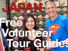 Japan Free Volunteer Tour Guides