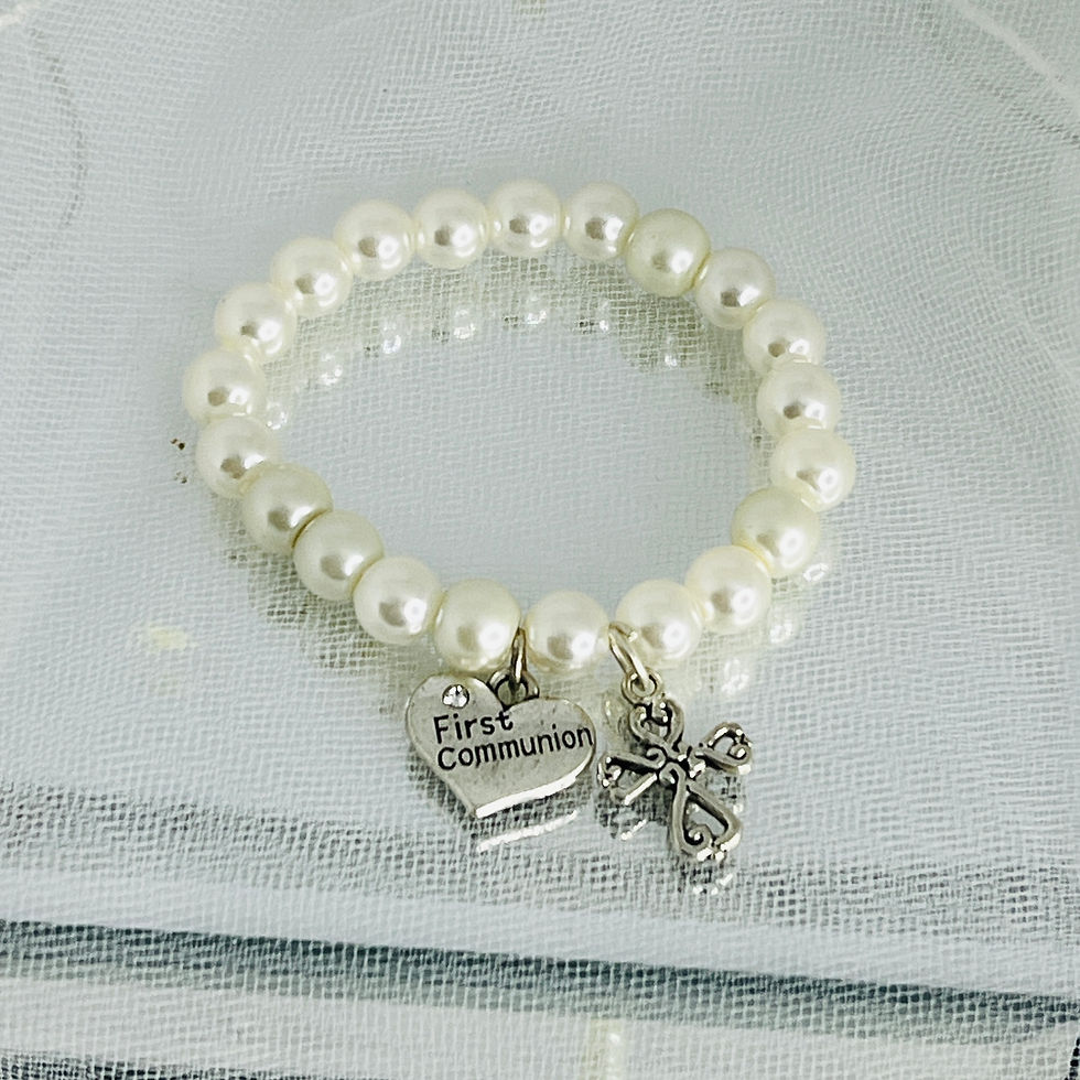 ANGELICA - Pearl First Communion Bracelet