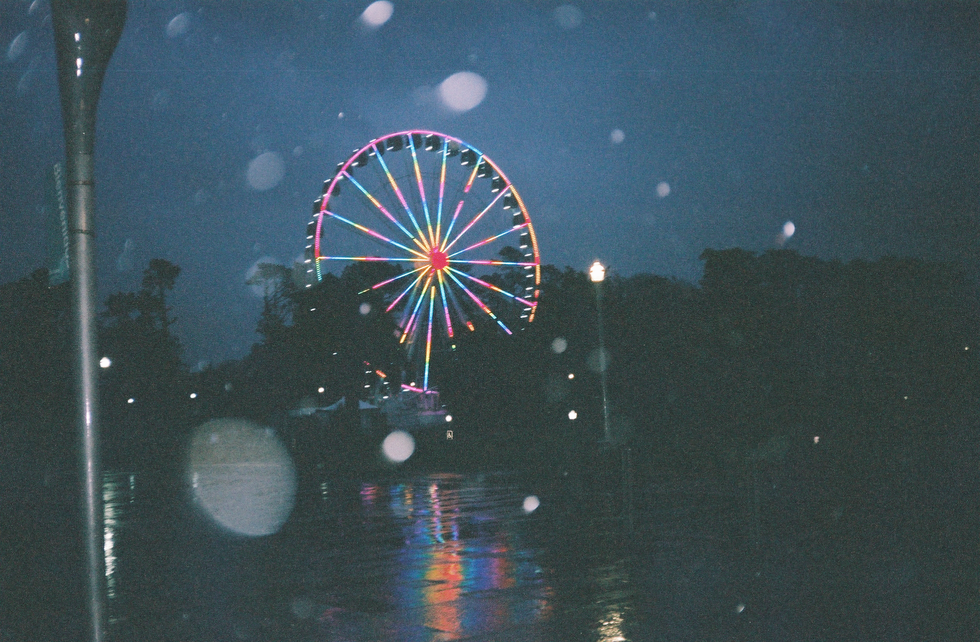 Running in Rain