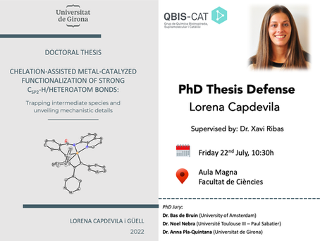 New doctor in the group: Dr. Lorena Capdevila