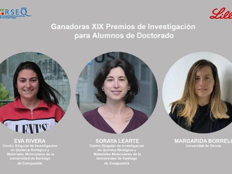 Margarida Borrell receives the Research Lilly Award for PhD Students