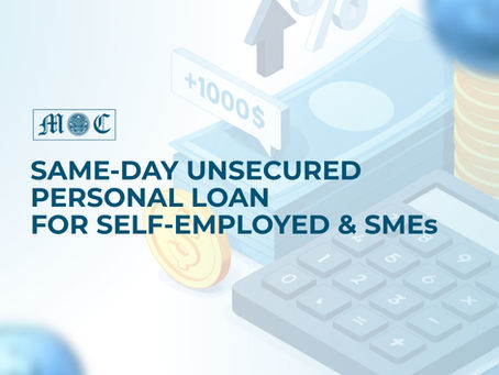 Same-Day Unsecured Personal Loan for Self-Employed & SMEs