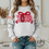 Thumbnail: XOXO BOW | Faux Crochet/Embroidery Look | Valentine's | Unisex Sweater/Crewneck