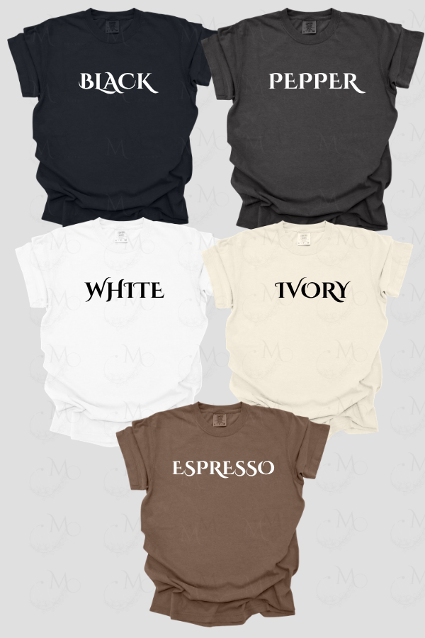 Thumbnail: Mama Checkered Print Garment-Dyed Comfort Colors