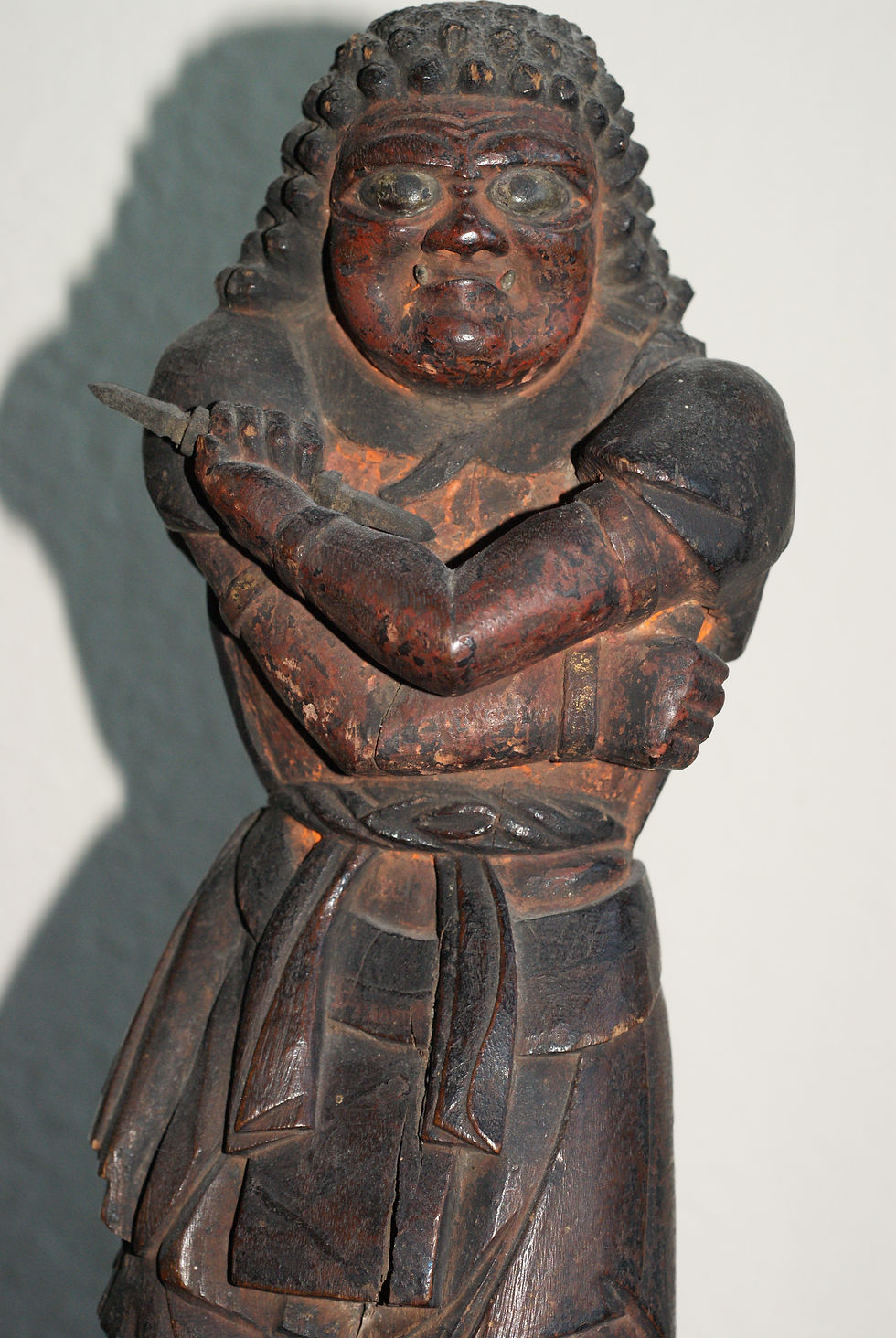 Thumbnail: Kamakura period wood carving statue
