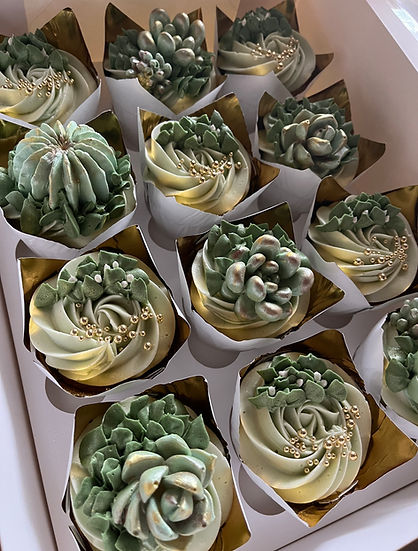 Wedding cupcakes