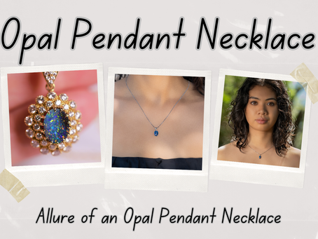 Timeless Elegance: The Allure of an Opal Pendant Necklace