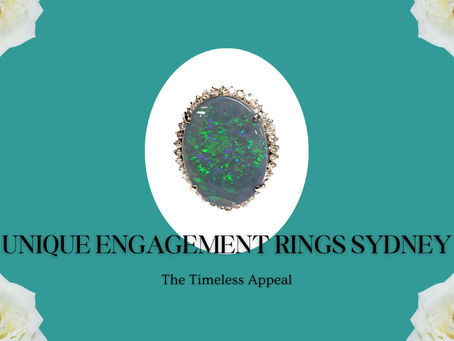 The Timeless Appeal of Unique Engagement Rings Sydney