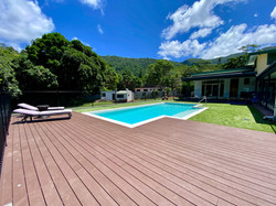 Pool landscaping