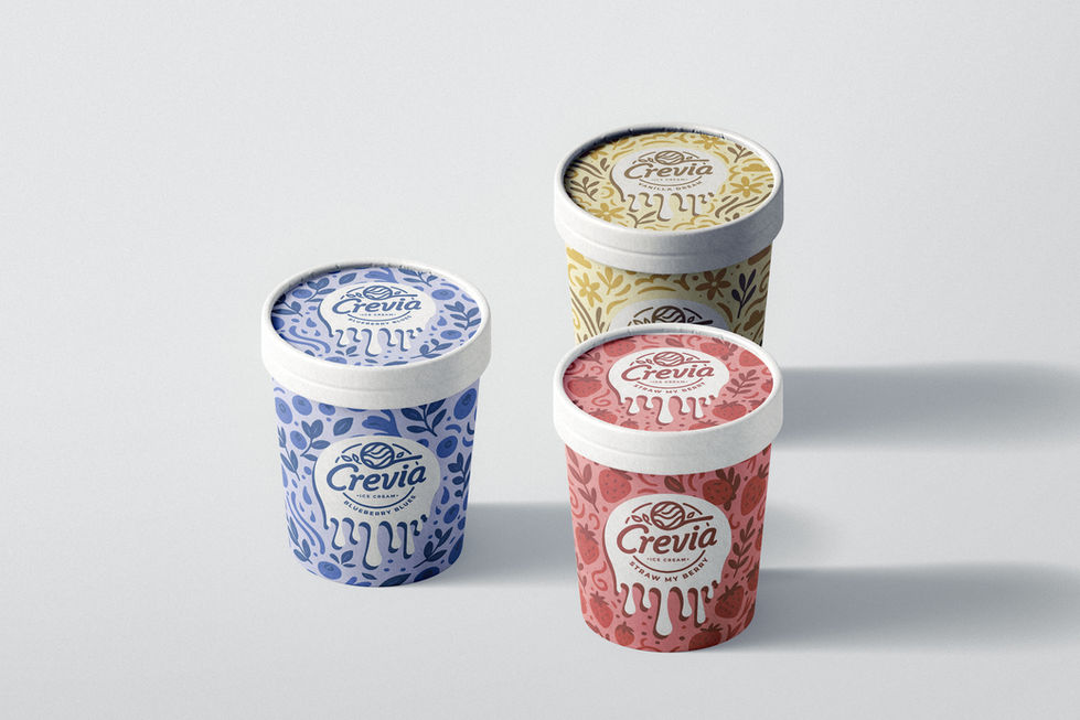 All Crevia Ice Cream Flavors