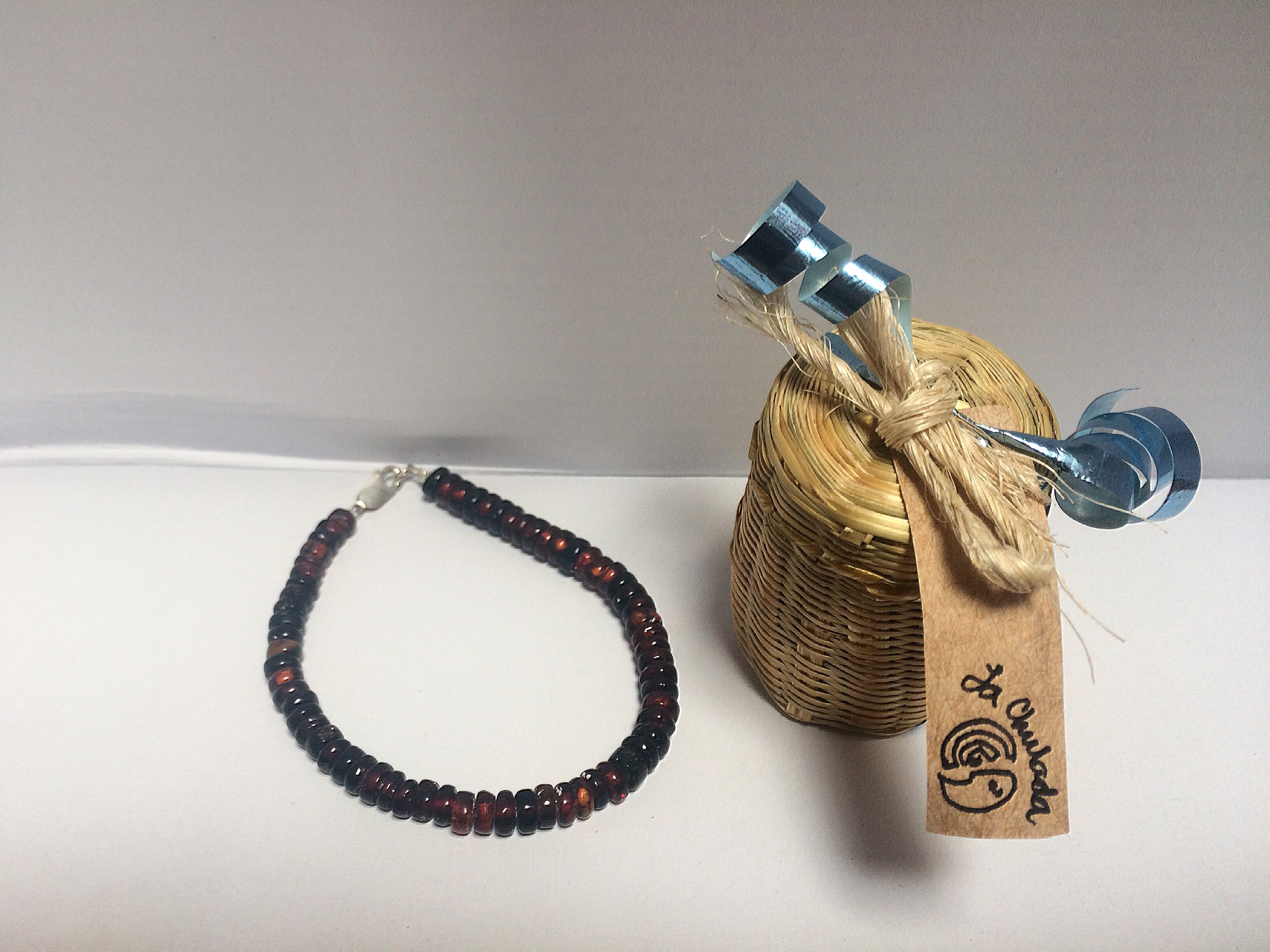 Pulsera de ámbar rojo