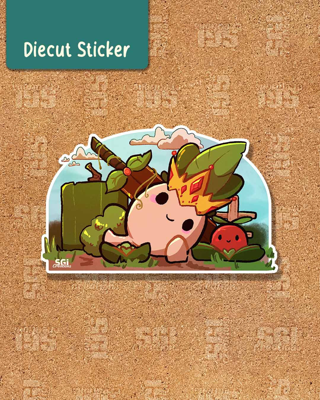 Sticker - Turnip Boy Commits Tax Evasion