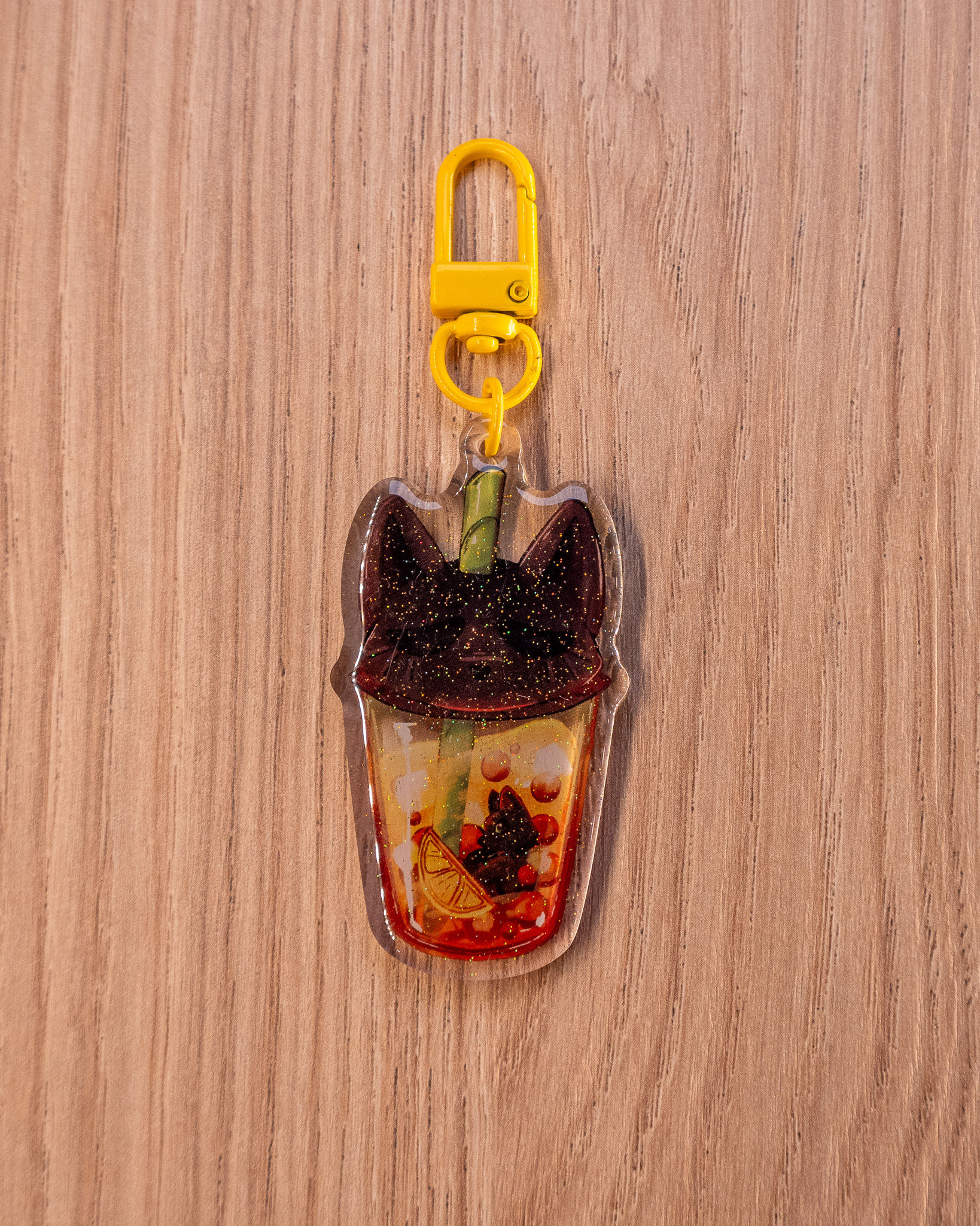 Acrylic Keychain - Boba Nibbles