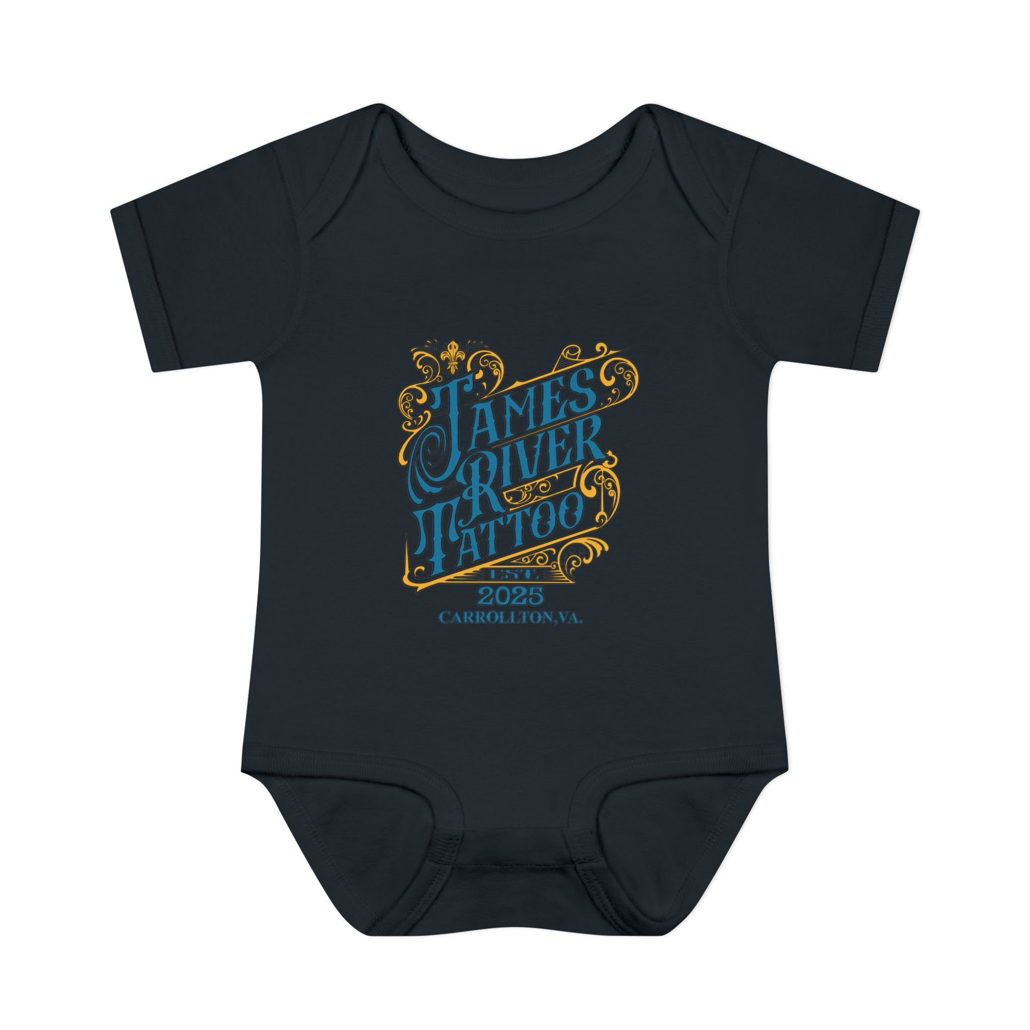 JRT Vintage Script Unisex Baby Onesie