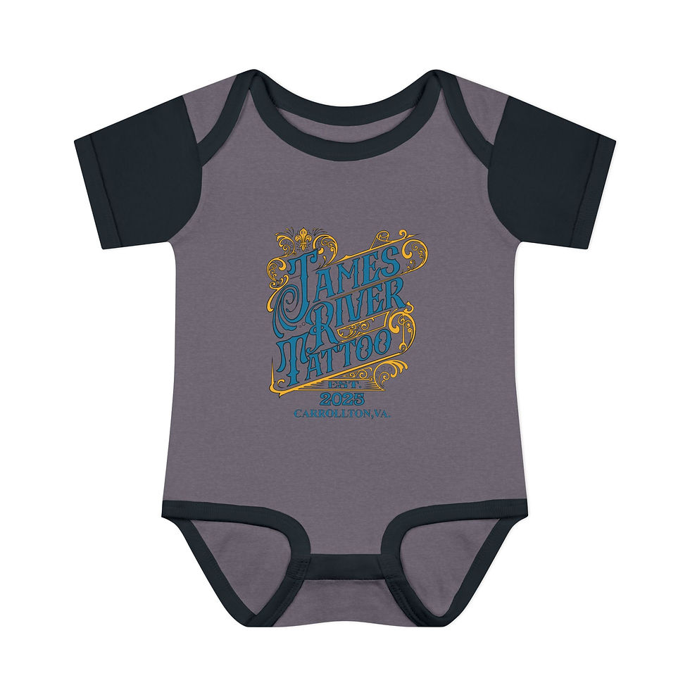 Thumbnail: JRT Vintage Script Unisex Baby Onesie