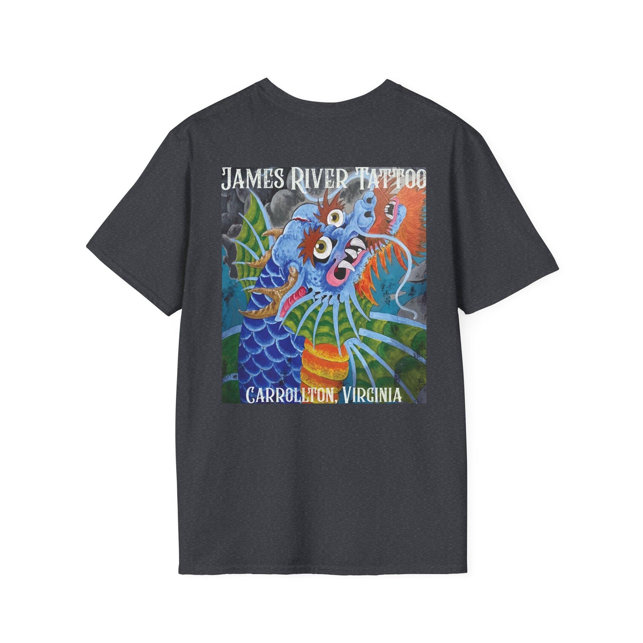 Dragon Koi Fish Graphic Unisex Shirt