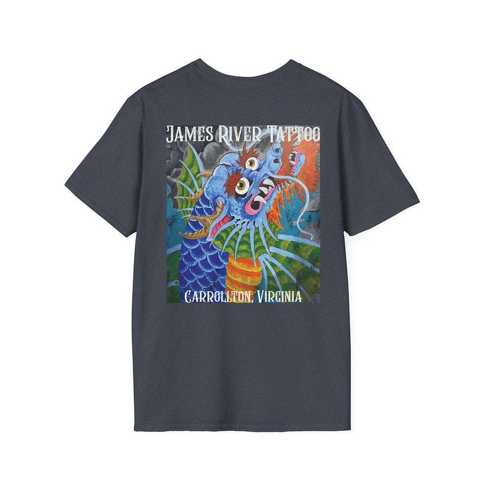 Thumbnail: Dragon Koi Fish Graphic Unisex Shirt