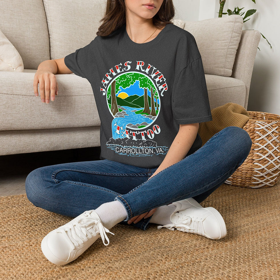 Thumbnail: Waterfall T-Shirt | Matt Williams Art - James River Tattoo