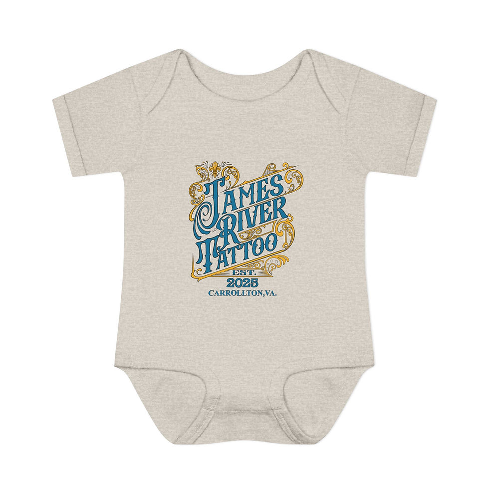 Thumbnail: JRT Vintage Script Unisex Baby Onesie